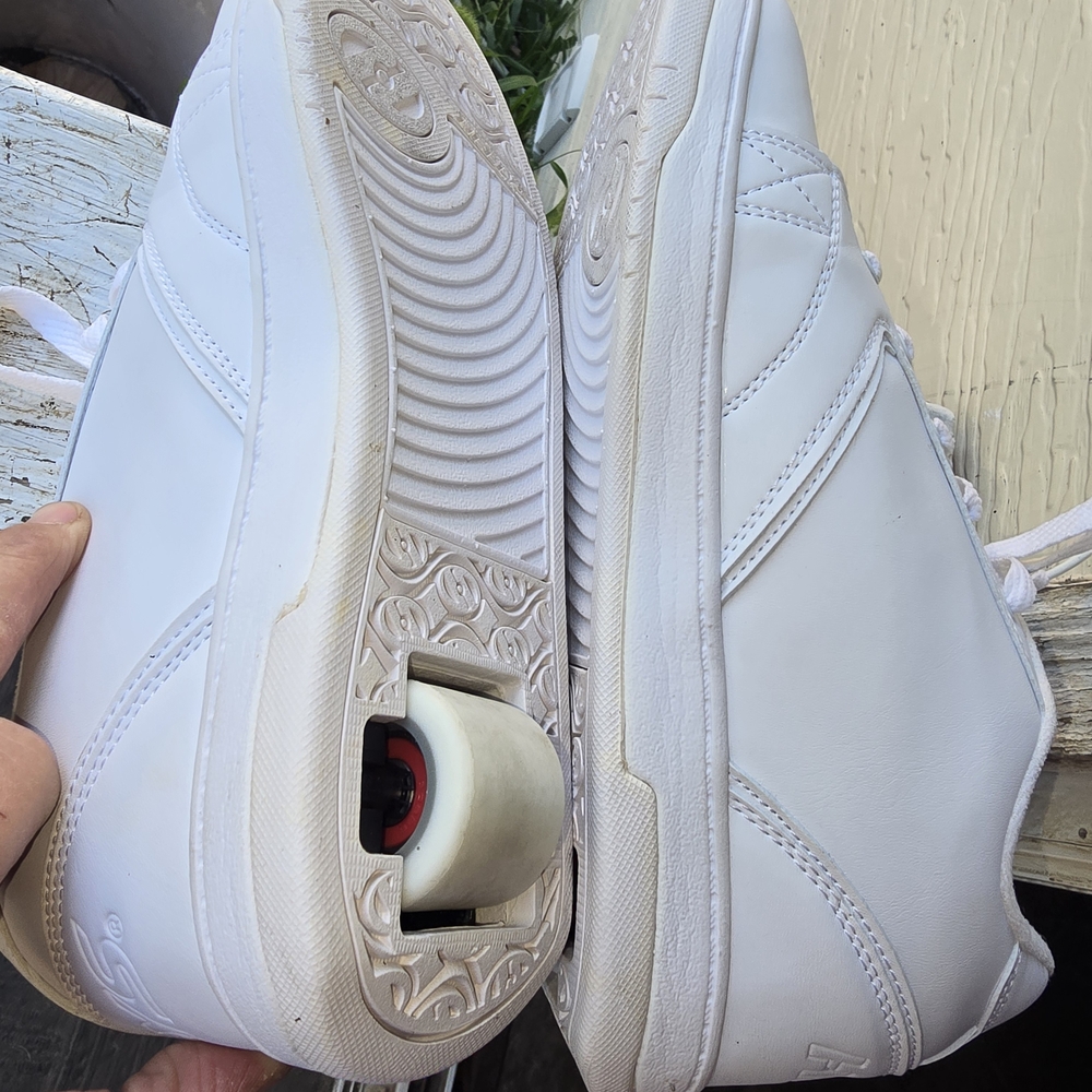 White Roller Shoes